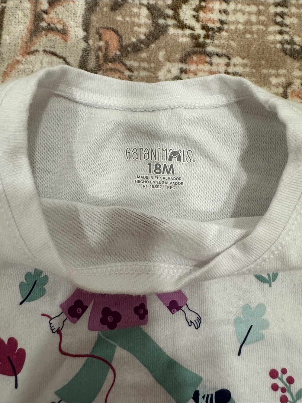 Old Navy Purple Long Sleeve Tee with Winter Animal Graphic - Picture 9 of 11